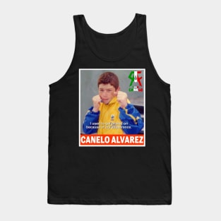 canelo alvarez when I was a child Tank Top